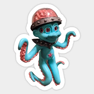 Alien Overlord Troll Sticker